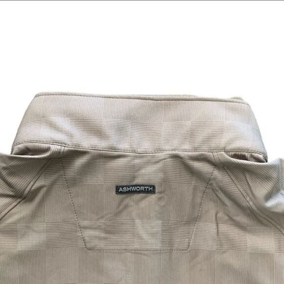 Ashworth Men's M Full Zip Golf Jacket Double Zip Pocket - Picture 4 of 6